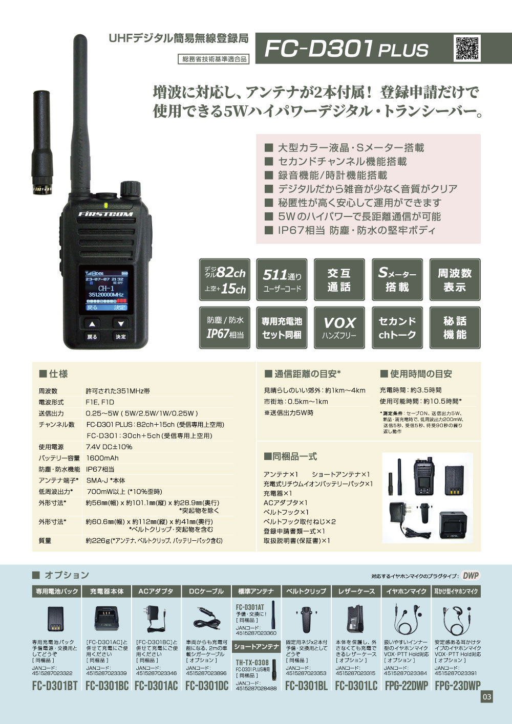 FRC製品総合カタログ[無線用品編Vol.5：2025]