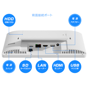 NX-DR14M 背面