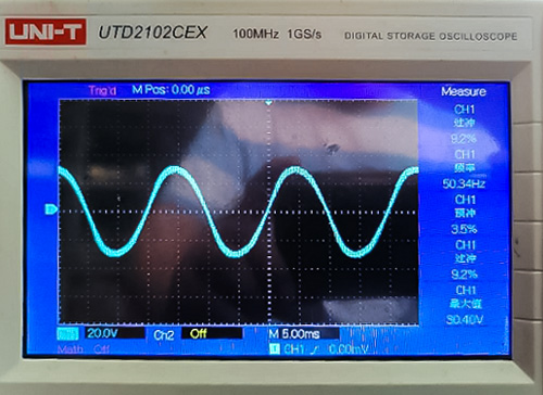 NX-PB600TV波形(正弦波）